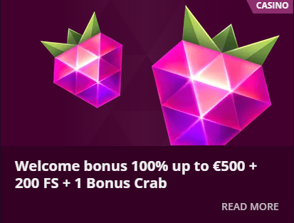 First deposit bonus offer of up to £100 for new customers.